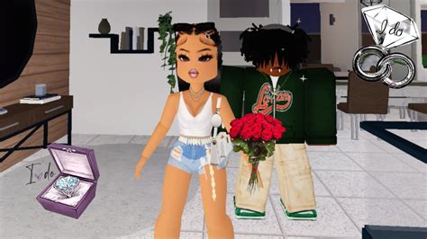 HE PROPOSED?!! *BLOXBURG ROLEPLAY* - YouTube