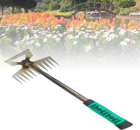 Amazon Upgrade 11 Tines Gardening Hand Weeder Tool 2024 New