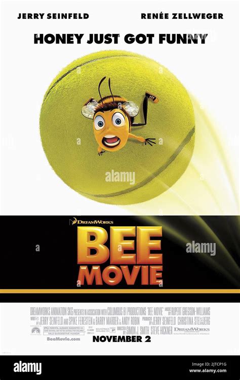 BARRY B. BENSON POSTER, BEE MOVIE, 2007 Stock Photo - Alamy