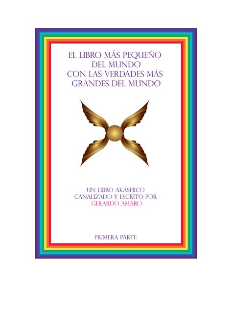 El Libro M S Peque O Del Mundo Con Las Verdades M S Grandes Del Mundo