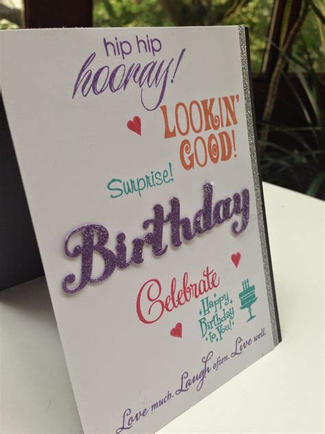 Cricut Birthday Card Ideas Scrappin S A Hoot