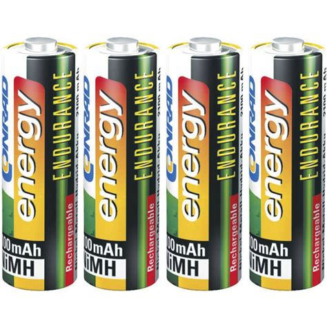 Conrad Energy Endurance HR06 Laddbart Batteri AA R6 Elgiganten