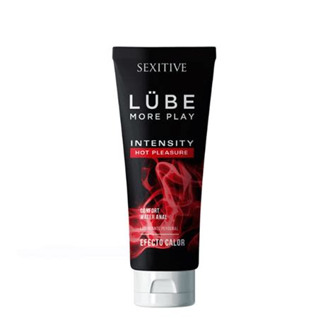 Gel Íntimo Lubricante Personal Anal Lube Intensity Hot Pleasure Efecto