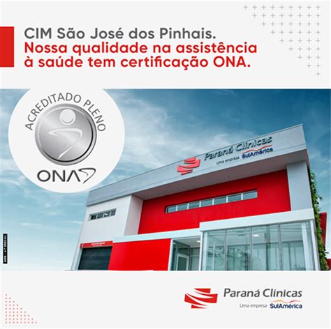 Cim S O Jos Dos Pinhais Agora Unidade Certificada Ona Em Qualidade Na