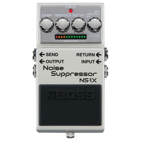 Boss Ns X Noise Suppressor Pedal Gear Music