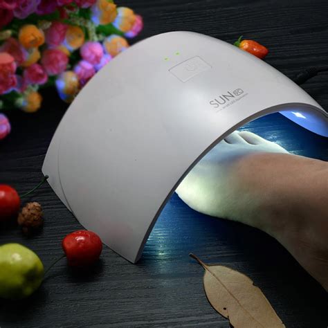 SUN9C LED Lamp Nail 24W UV Lamp Nail Gel Polish Machine SUNUV SUNmini2