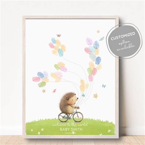 Fingerprint Balloons Etsy