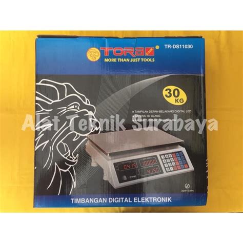 Jual TIMBANGAN DUDUK DIGITAL TORA 30 KG Di Lapak Alattekniksurabaya