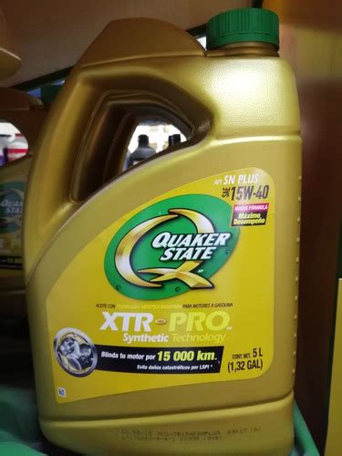 Aceite Motor Quaker Xtr Pro W Litros Env O Gratis