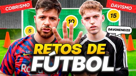 RETOS DE FÚTBOL VS DAVO XENEIZE QUIEN ES MEJOR JUGADOR UNO VS UNO