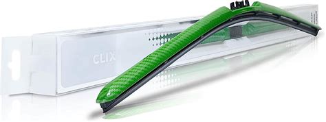 Amazon Clix Wipers Green Carbon Fiber Automotive Replacement