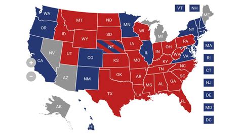 Ergebnisse Der Us Wahl Swing States In Live Karte Verfolgen