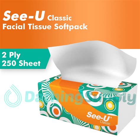 Jual Tissue See U Facial Classic Sheet Termurah Tissu Muka See U