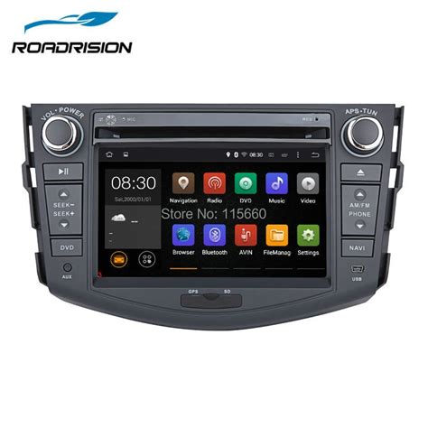 Din Android Car Dvd Gps Navigation For Toyota Rav