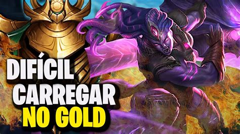 CARREGAR NO GOLD É PIOR QUE NO MESTRE ILLAOI VS NASUS League of