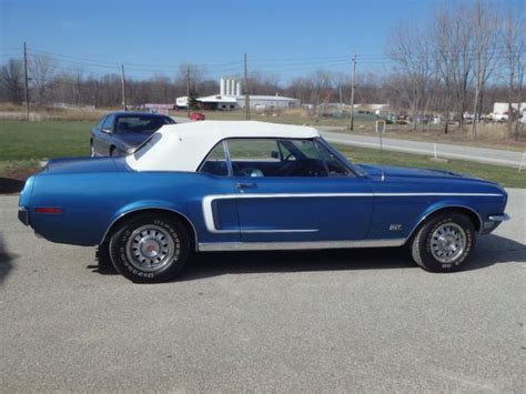 1968 Ford Mustang S Code Gt Convertible Classic Ford Mustang 1968 For Sale