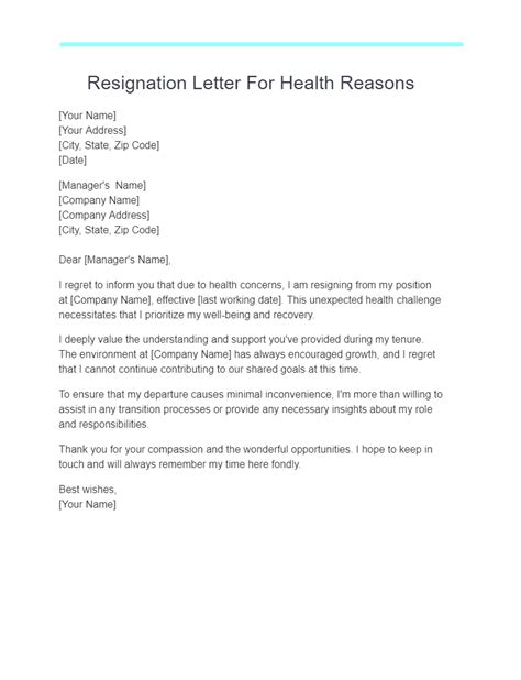 Resignation Letter For Personal Reasons 25 Examples Pdf Tips