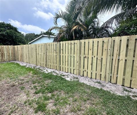 Wood Fence Installation Broward County Fl Atanda Fence Of South Florida Inc Broward