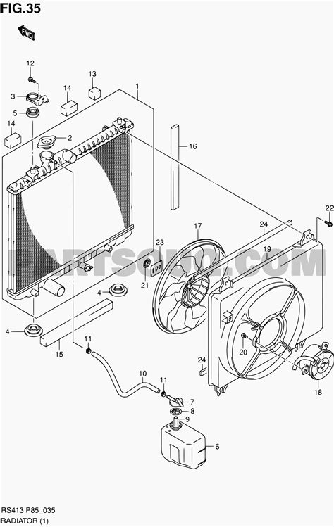 5 Cooling Suzuki Swift Rs413 Rs413 P85 Parts Catalogs Partsouq