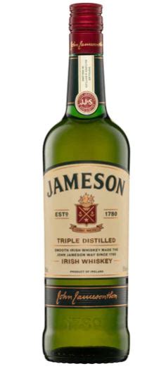 Jamesons Irish Whiskey 700ml Wine Cow