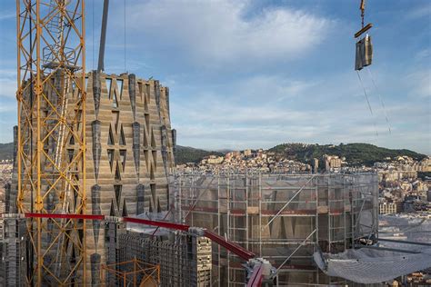 2019 año en el que el skyline de la Sagrada Familia comenzará a