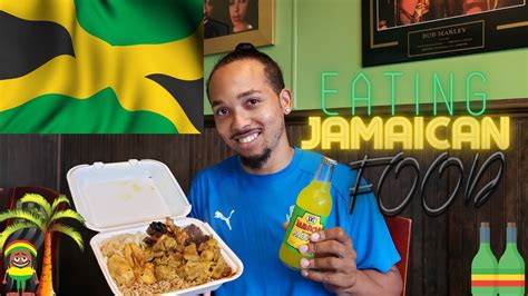 Trying Jamaican Food For The First Time 🇯🇲🇺🇸 Youtube