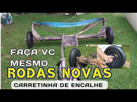 Como Fazer Uma Roda Nova Para Carretilha De Encalhe De Veleiro Monotipo