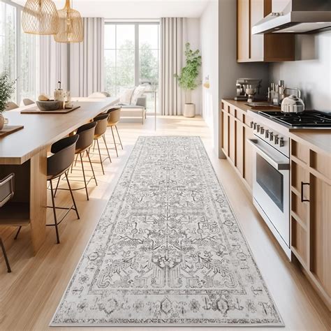 Amazon Jinchan Kitchen Runner Rug 3x10 Hallway Rug Washable Rug