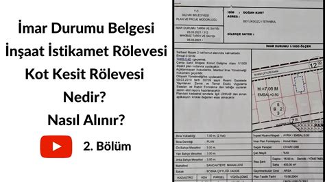 İMAR DURUMU BELGESİ NEDİR VİLLA YAPIMI müstakilev