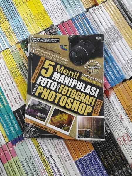 Jual BUKU 5 MENIT MANIPULASI FOTO UNTUK FOTOGRAFI DENGAN PHOTOSHOP