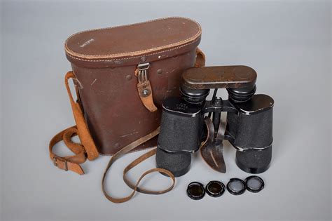 Complete Zeiss Blc 7x50 Kriegsmarine Binoculars Set Accessories