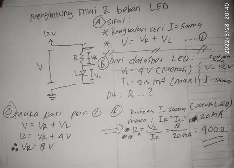 Menghitung Resistor Led Pada Rangkaian Custom Voltage Blog Ibrohim33