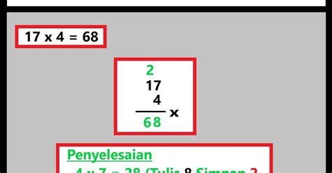 Belajar Perkalian Bersusun Dengan Cepat Dan Mudah Contohnya Simentik