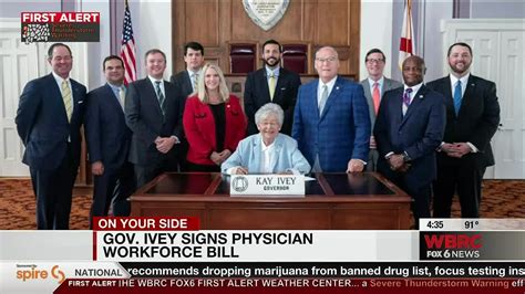 Gov Ivey Signs Physician Workforce Bill YouTube