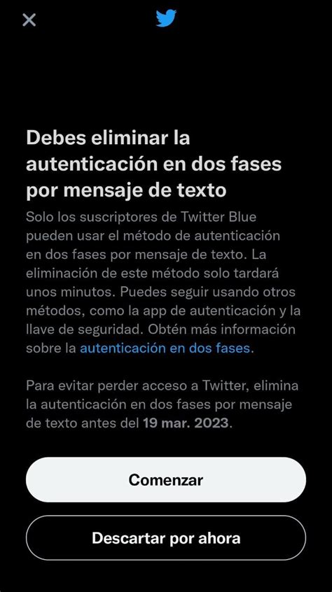 Autenticación En Dos Pasos De Twitter Sería Exclusiva De Los Usuarios Suscritos A Twitter Blue