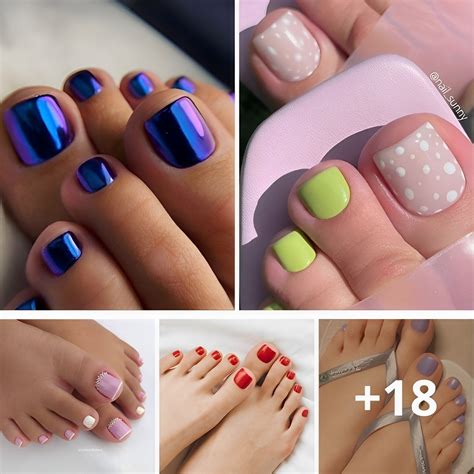 The 27 Cutest Simple Toenail Designs Ever DIY Discovers