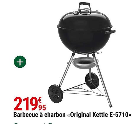 Promo Barbecue Charbon Original Kettle E Chez Gamm Vert