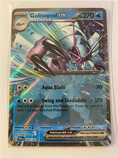 Pokemon Golisopod EX 050 182 Paradox Rift EN Kaufen Auf Ricardo