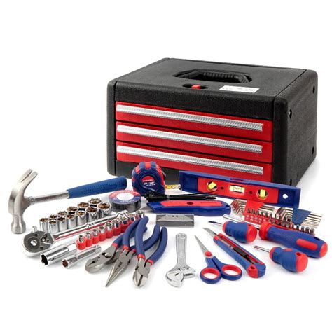 Workpro Home Tool Set With Chest General Tool Kit In Tool Case