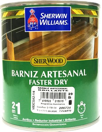 Indufesa Do It Center Barniz Artesanal Brillante Sherwin Williams V Csa