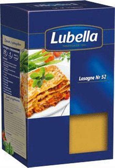 MAKARON INSPIRACJE 500G LASAGNE LUBELLA Polski Sklep Online