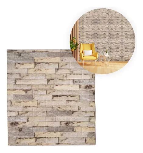 Panel Decorativo D Mosaico Tipo Ladrillo Pieza Decoform Meses Sin