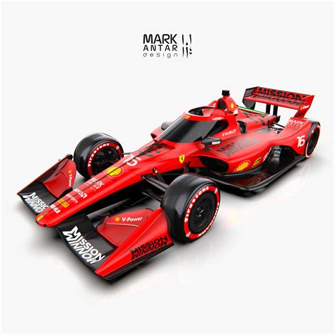 Ferrari Indycar Concept On Behance