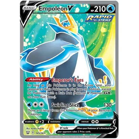 Pokemon Trading Card Game Sword Shield Battle Styles Single Card Ultra