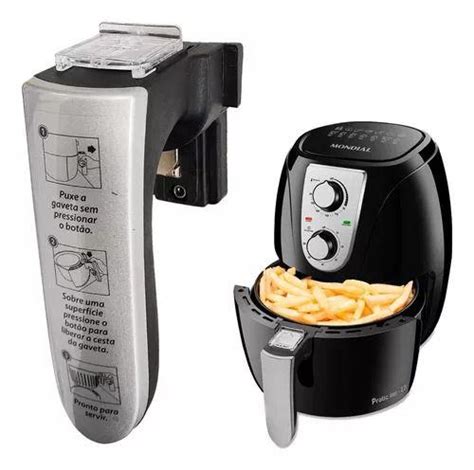 Puxador Cabo Para Air Fryer Mondial Af 33 E Af 34 Original Peças e