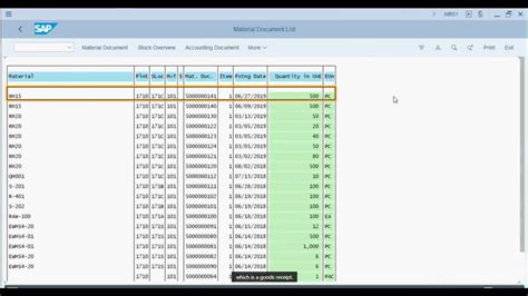 5 Inventory Management Reports Sap Youtube