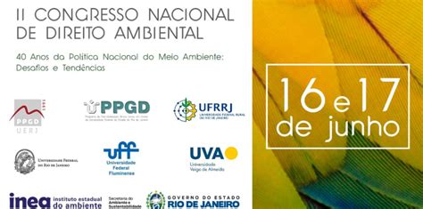 Ii Congresso Nacional De Direito Ambiental Anos Da Pol Tica