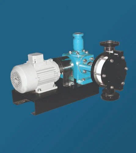 Ptfe Coated Diaphragm Sodium Hypo Chlorine Dosing Pump Max Flow Rate