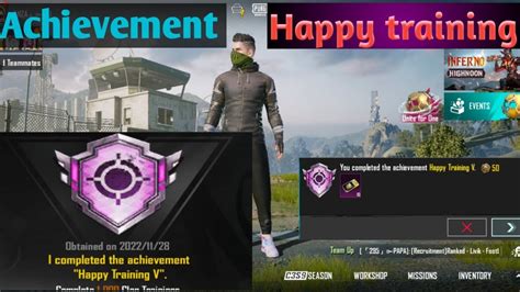 Easy Way To To Complete Happy Training Achievement In Pubg Mobile