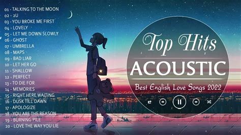 Top Hits Acoustic Songs Collection Best English Acoustic Love